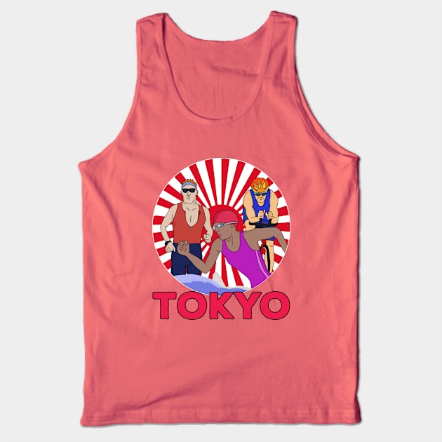 Triathlon Tokyo Tank Top by DiegoCarvalho